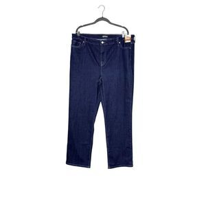 Buffalo David Britton NWT Alyssa high rise straight leg stretch jeans size 18